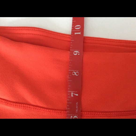 Fabletics Cropped Leggings M Bright Orange - Picture 5 of 7